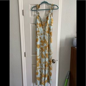 Free People wide leg jumpsuit